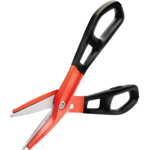 13" Serrated Aluminum Tinner Snip with Dipped Handle, 3" Cut Length, Straight Cut Distribution Industrielle GC