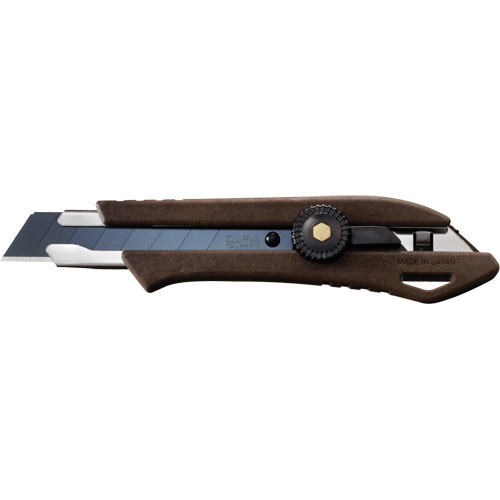 Ratchet Lock Knife, 18 mm, Wood Handle Distribution Industrielle GC