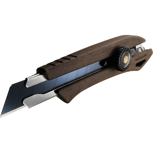 Ratchet Lock Knife, 18 mm, Wood Handle Distribution Industrielle GC