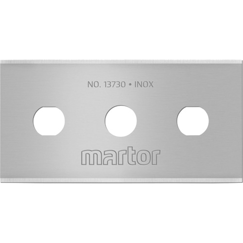 Stainless Steel Industrial Blade with Square Ends, Single Style Distribution Industrielle GC
