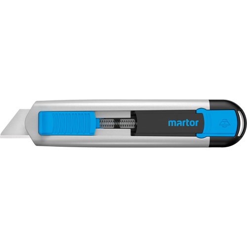 Secunorm 525 Retractable Safety Knife with Blunt Tip Blade, 18 mm, Aluminum Handle Distribution Industrielle GC