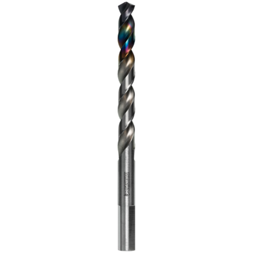 Metal Demon Drill Bit for Mild, Hardened and Stainless Steels, 21/64", 3" Flute, 130° Point Distribution Industrielle GC
