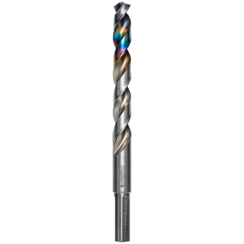 Metal Demon Drill Bit for Mild, Hardened and Stainless Steels, 25/64", 3-2/5" Flute, 130° Point Distribution Industrielle GC
