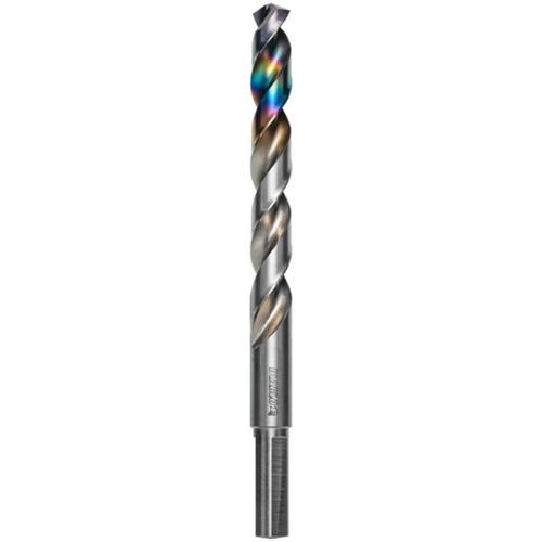 Metal Demon Drill Bit for Mild, Hardened and Stainless Steels, 7/16", 3-7/10" Flute, 130° Point Distribution Industrielle GC