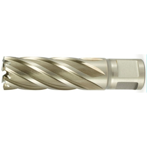 Couteau annulaire long 4501 CLE-LINE, Diam&egrave;tre de 1-1/8", Acier rapide, Profondeur de la coupe de 2", Tige 3/4" Distribution Industrielle GC