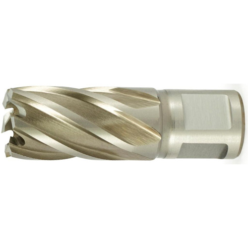 Couteau annulaire court 4500 CLE-LINE, Diam&egrave;tre de 1", Acier rapide, Profondeur de la coupe de 1", Tige 3/4" Distribution Industrielle GC