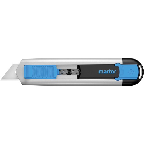 SECUNORM 525 Retractable Knife with Trapezoid Blade No. 99, 21 mm, Heavy-Duty, Aluminum Handle Distribution Industrielle GC