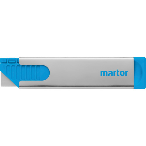 Couteau r&eacute;tractable SECUNORM HANDY, 8,5 mm, Acier inoxydable, Robuste Distribution Industrielle GC