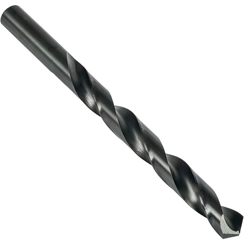 Foret court R18B Type B &agrave; usage intensif, Acier rapide, #10, 3-5/8"/92,08 mm lo, 2-7/16"/61,91 mm Cannelure, 135° Angle Distribution Industrielle GC