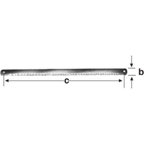 Hacksaw Blade, 11-3/4" L Distribution Industrielle GC