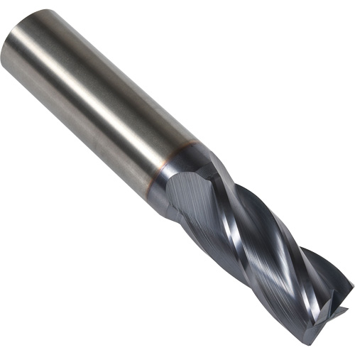 Fraise en bout carr&eacute;e 30° S234, 1/16" dia., 1-1/2" lo, 4 cannelures, 1/8" tige, Carbure Distribution Industrielle GC