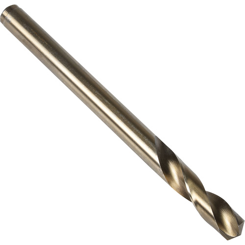 Jobber Drill Bit, High Speed Cobalt, #5, 3-3/4" L, 1-1/4" Flute, 135° Point Angle Distribution Industrielle GC