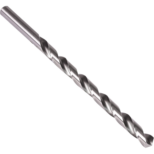 Extra Length Drill Bit, 3/16", High Speed Steel, 9" Flute, 118° Point Distribution Industrielle GC