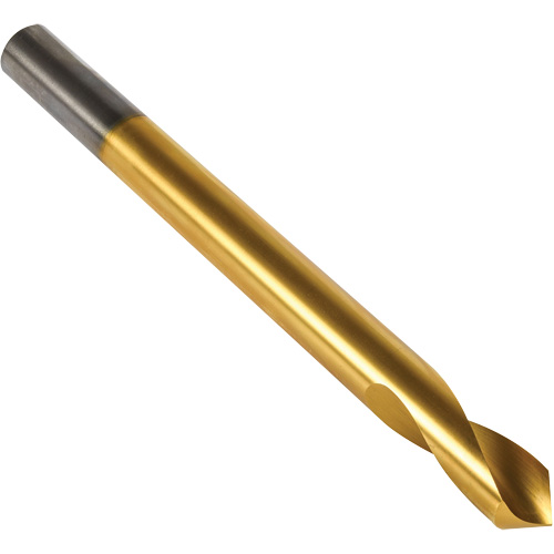 Spotting Drill, 1/4", High Speed Steel, 3/4" Flute, 90° Point Distribution Industrielle GC