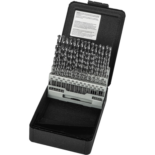 Jobber Length Drill Bit Set, 60 Pieces, High Speed Steel Distribution Industrielle GC