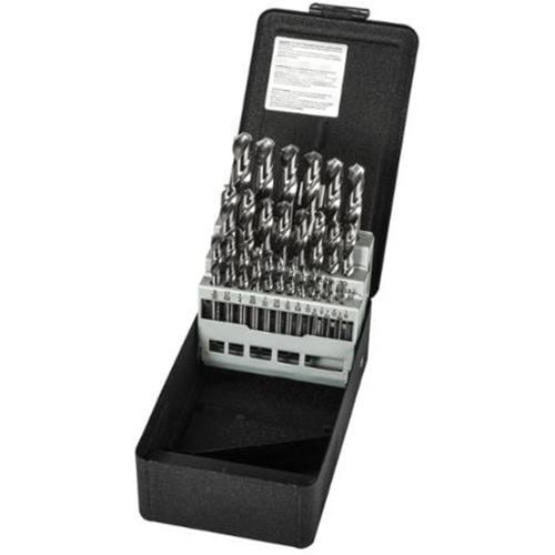 Screw Machine Drill Bit Set, 29 Pieces, High Speed Steel Distribution Industrielle GC