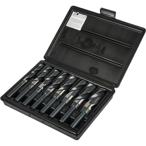 Reduced Shank Drill Bit Set, 8 Pieces, High Speed Steel Distribution Industrielle GC