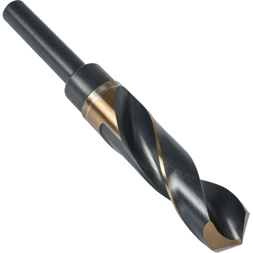 1/2" Reduced Shank Drill Bit, 17/32", High Speed Cobalt, 3" Flute, 118° Point Distribution Industrielle GC