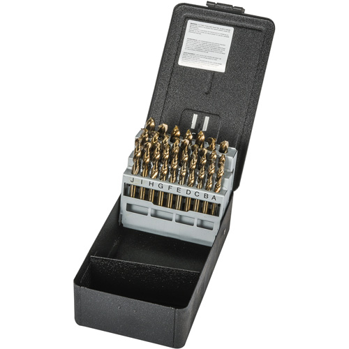 Heavy-duty Screw Machine Drill Bit Set, 26 Pieces, High Speed Cobalt Distribution Industrielle GC