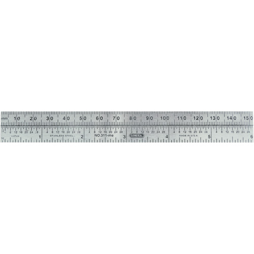 R&egrave;gle flexible de pr&eacute;cision &eacute;conomique, 6" lo, Acier Distribution Industrielle GC