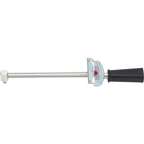 Beam Torque Wrench, Click, 3/8" Square Drive, 0 - 800 in-lbs. Distribution Industrielle GC