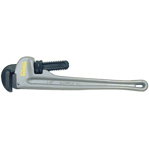 Cl&eacute; &agrave; tuyaux, Cap des m&acirc;choires 2-1/2", Longueur 18", Prise Non-ergonomique Distribution Industrielle GC