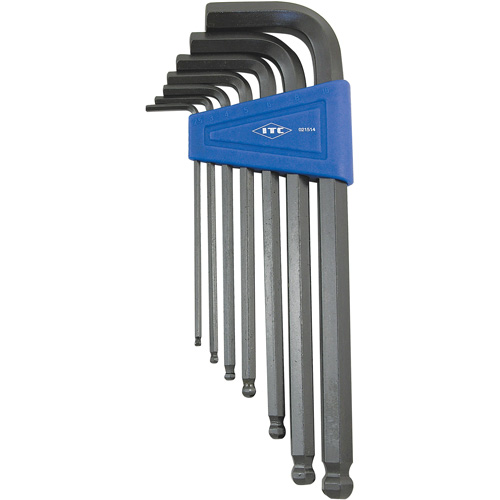Ball Nose Hex Key Set, 7 Pcs., Metric Distribution Industrielle GC