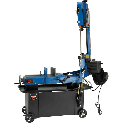 JHVG-712 Metal Bandsaw, Horizontal, 7" Round and 7" x 12" Rectangular Cutting Capacity Distribution Industrielle GC
