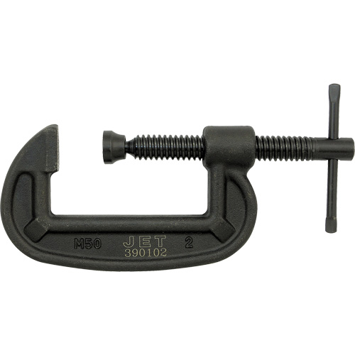 Heavy-Duty C-Clamp, 2" (50.8 mm) Capacity, 1" (25.4 mm) Throat Depth Distribution Industrielle GC