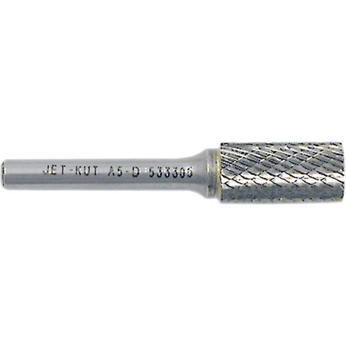 JET-KUT Cylindrical Shape Bur, 3/8" Dia., 1/4" Shank, 3/4" Depth of Cut Distribution Industrielle GC