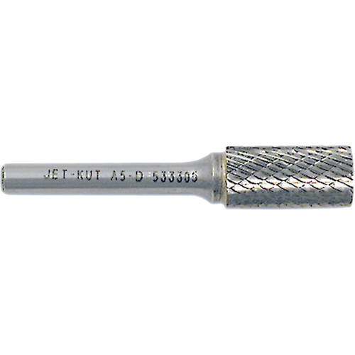 Cylindrical Burr, 5/8" Dia., 1/4" Shank, 1" Depth of Cut Distribution Industrielle GC