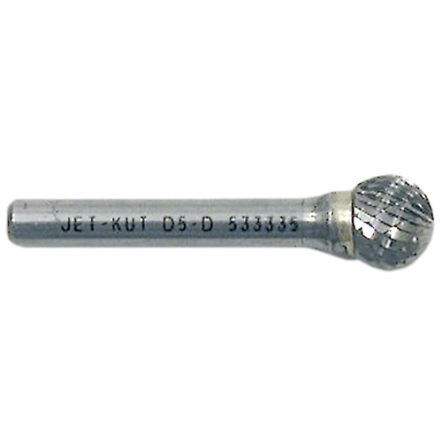 Ball Shape Bur, 1/2" Dia., 1/4" Shank, 7/16" Depth of Cut Distribution Industrielle GC