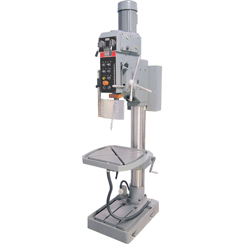 Perceuses &agrave; colonne &agrave; vitesse variable avec t&ecirc;te &agrave; engrenages, 5/8" Mandrin, 2 Vitesse(s), 22" la x 22" lo, #4 Morse Distribution Industrielle GC
