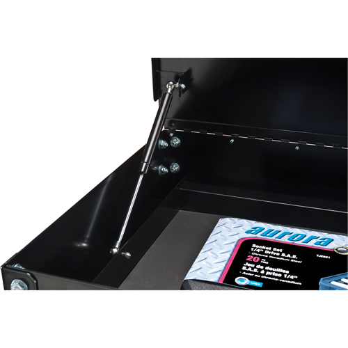 Utility Cart, 4 Drawers, 18" L x 33" W x 39" H, Black Distribution Industrielle GC