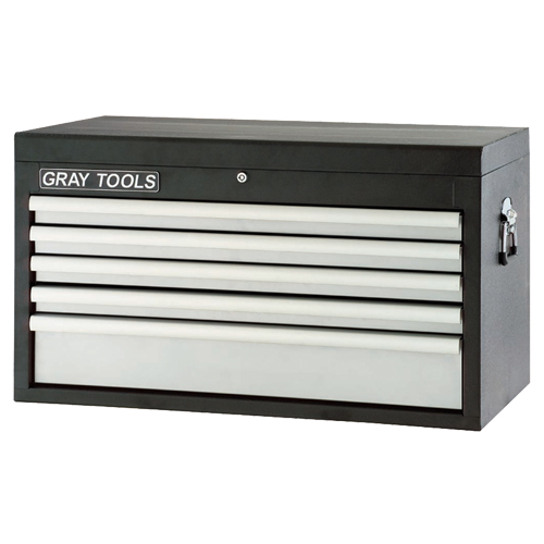 Top Chest - 5 Drawers, 33-1/2" W, 5 Drawers, Black Distribution Industrielle GC