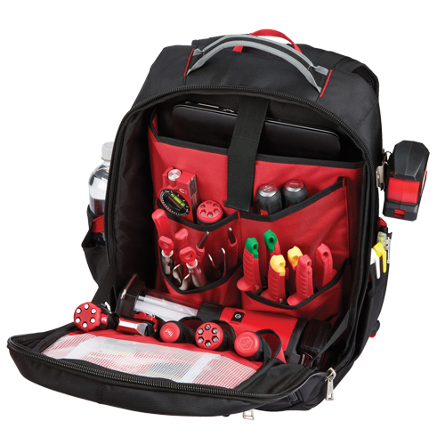 Sac &agrave; dos &agrave; profil bas, 10" lo x 12" la, Noir, Balistique Distribution Industrielle GC