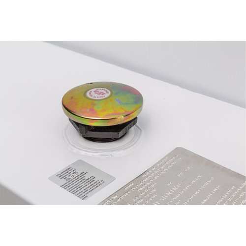 R&eacute;servoir de transfert pour carburant en acier, Acier, Capacit&eacute; 36 gal., Blanc Distribution Industrielle GC