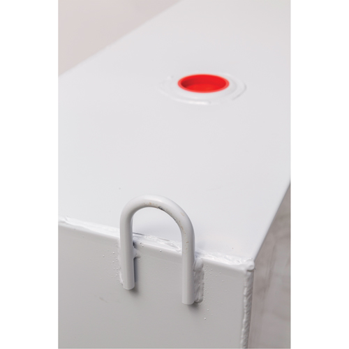 R&eacute;servoir de transfert pour carburant en acier, Acier, Capacit&eacute; 36 gal., Blanc Distribution Industrielle GC