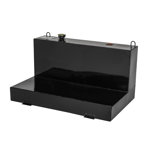R&eacute;servoir de transfert pour carburant en acier, Acier, Capacit&eacute; 100 gal., Noir Distribution Industrielle GC