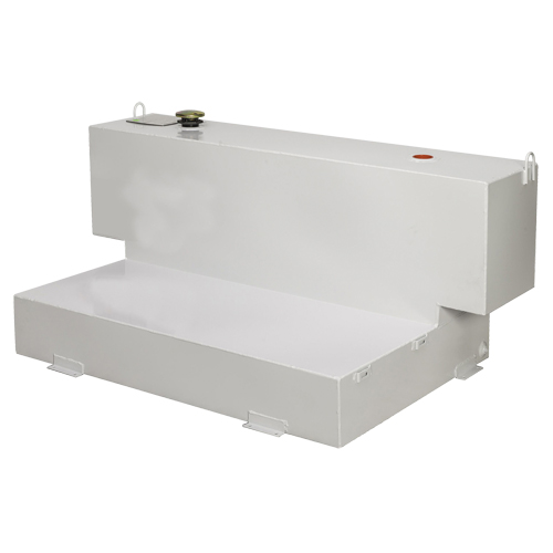 R&eacute;servoir de transfert pour carburant en acier, Acier, Capacit&eacute; 100 gal., Blanc Distribution Industrielle GC
