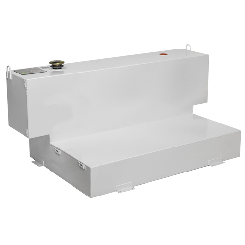 R&eacute;servoir de transfert pour carburant en acier, Acier, Capacit&eacute; 100 gal., Blanc Distribution Industrielle GC