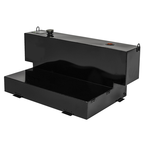 R&eacute;servoir de transfert pour carburant en acier, Acier, Capacit&eacute; 100 gal., Noir Distribution Industrielle GC