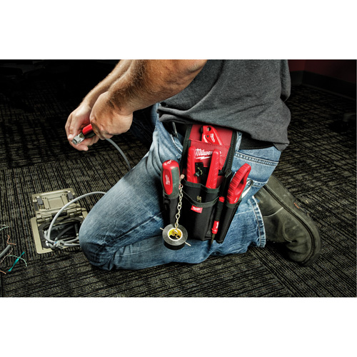 &eacute;tui utilitaire compact, Porte-outil multiple, Nylon, 7 Poches Distribution Industrielle GC