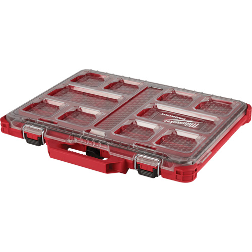 Organisateur profil&eacute; Packout, 19-3/4" x 16-2/5" x 2-1/2", Noir/Rouge Distribution Industrielle GC