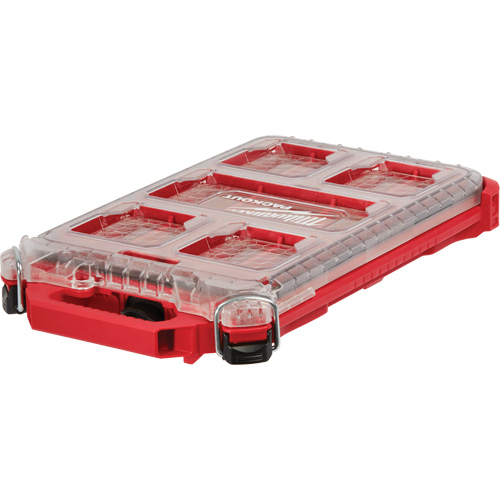 Organisateur profil&eacute; et compact Packout, 16-2/5" x 9-3/4" x 2-1/2", Noir/Rouge Distribution Industrielle GC