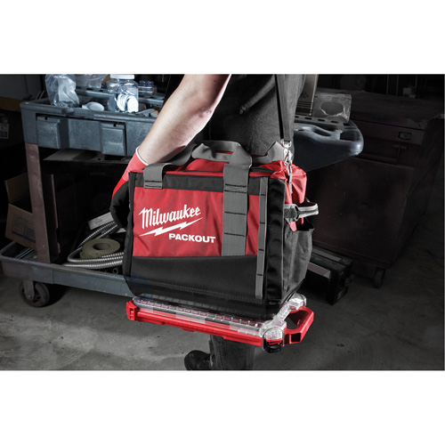 Organisateur profil&eacute; et compact Packout, 16-2/5" x 9-3/4" x 2-1/2", Noir/Rouge Distribution Industrielle GC