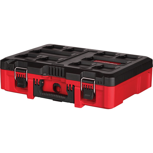 Coffre &agrave; outils avec partitions ajustables Packout, 20-7/10" x 15-1/5" x 6-1/5", Noir/Rouge Distribution Industrielle GC