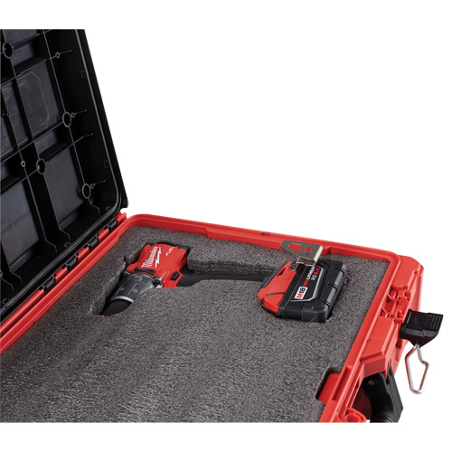 Coffre &agrave; outils avec partitions ajustables Packout, 20-7/10" x 15-1/5" x 6-1/5", Noir/Rouge Distribution Industrielle GC