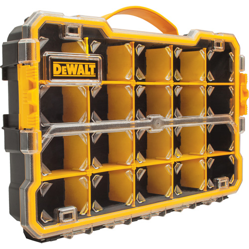 Compartment Pro Organizer, 11" W x 17-5/8" D x 2-7/8" H, Black/Yellow Distribution Industrielle GC