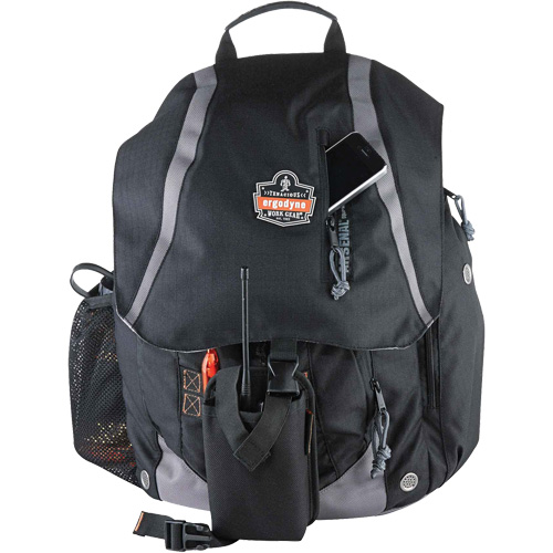 Sac &agrave; dos pour outils 5143 Arsenal, 15" lo x 8" la, Noir, Polyester Distribution Industrielle GC